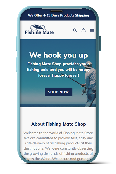 Fishing Mate Shop Shopify Store